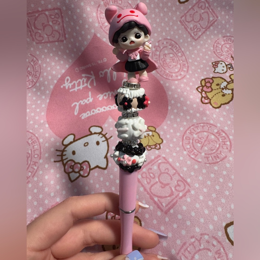 POPMART Zora bunny diy pen